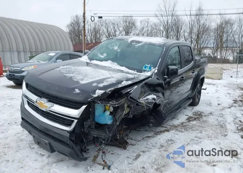 2016 Chevrolet Colorado Lt из США, поврежденный, VIN 1GCGTCE32G1209660